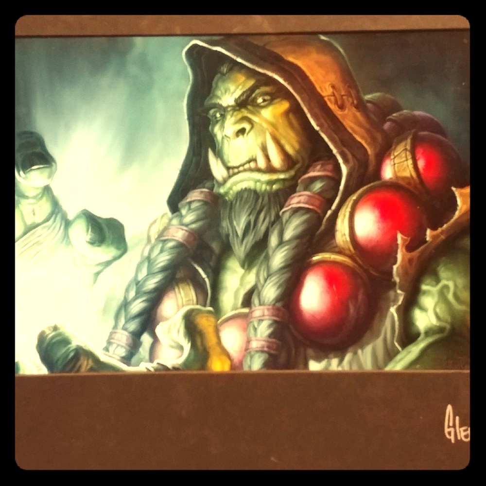 Glenn Rane world of Warcraft portrait